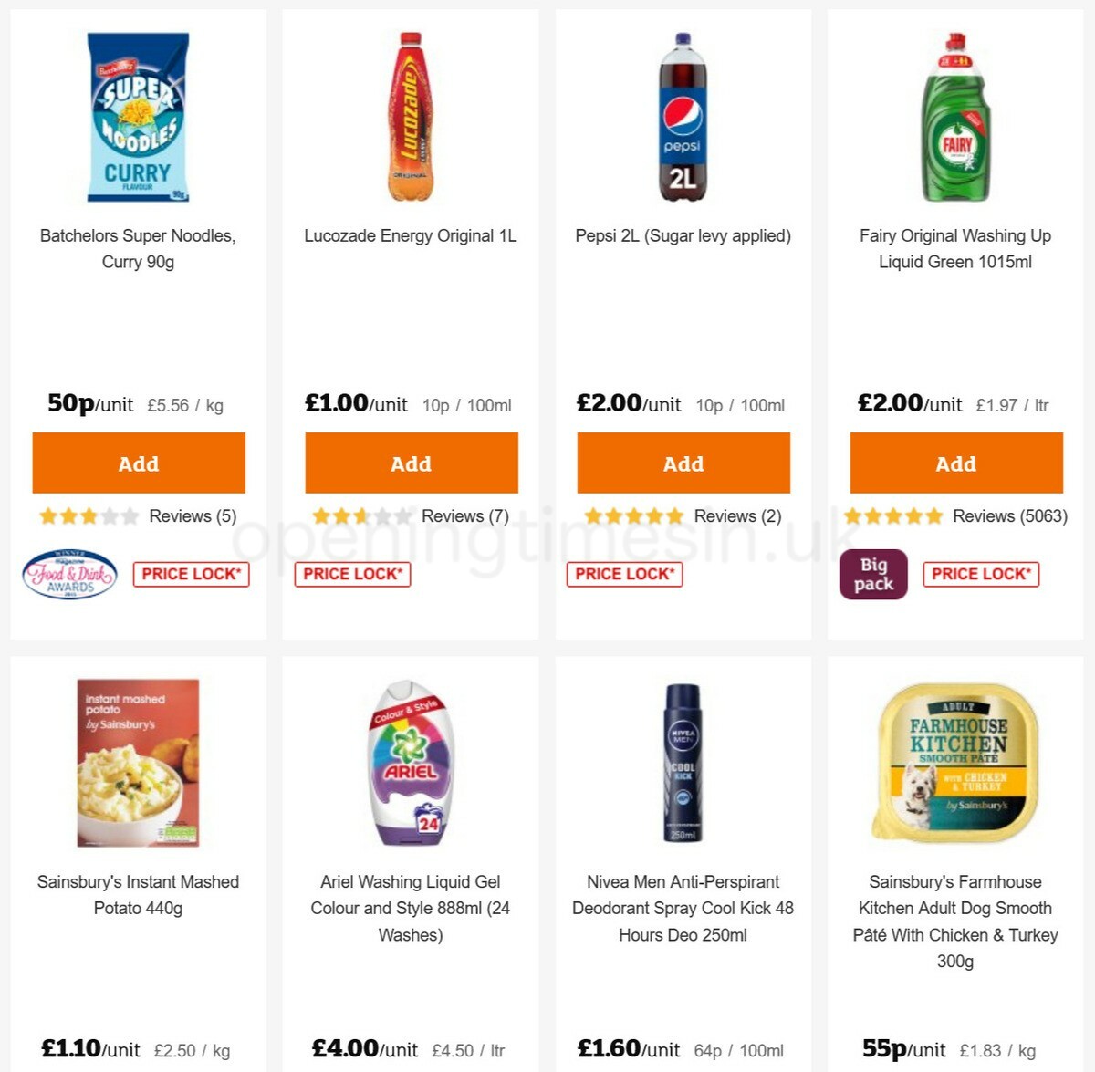 Sainsbury's Offers from 18 December