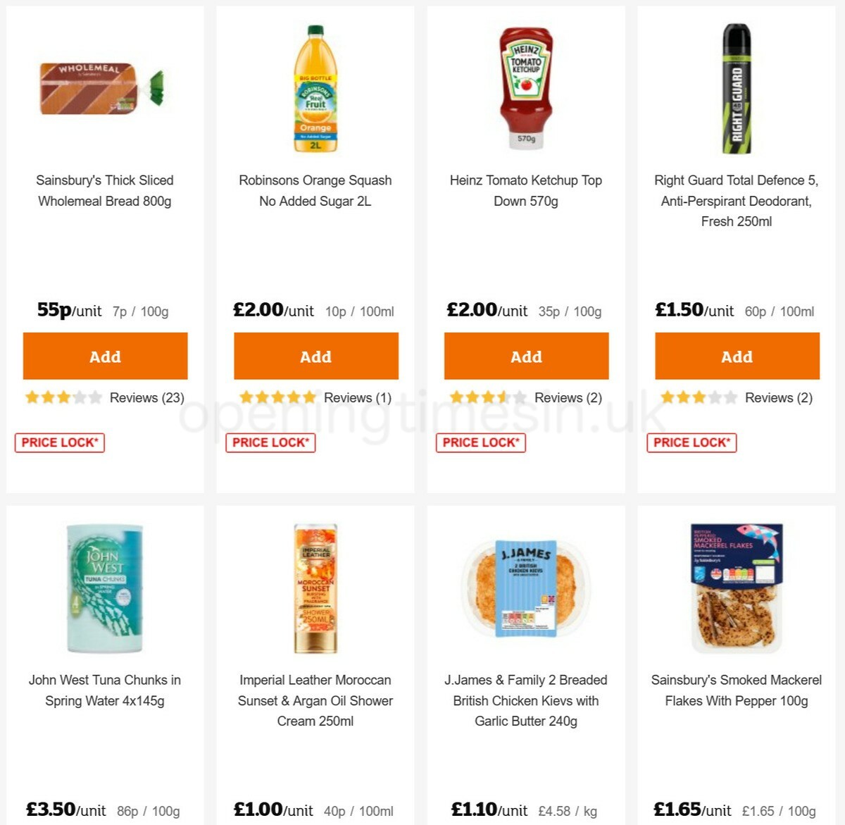 Sainsbury's Offers from 18 December