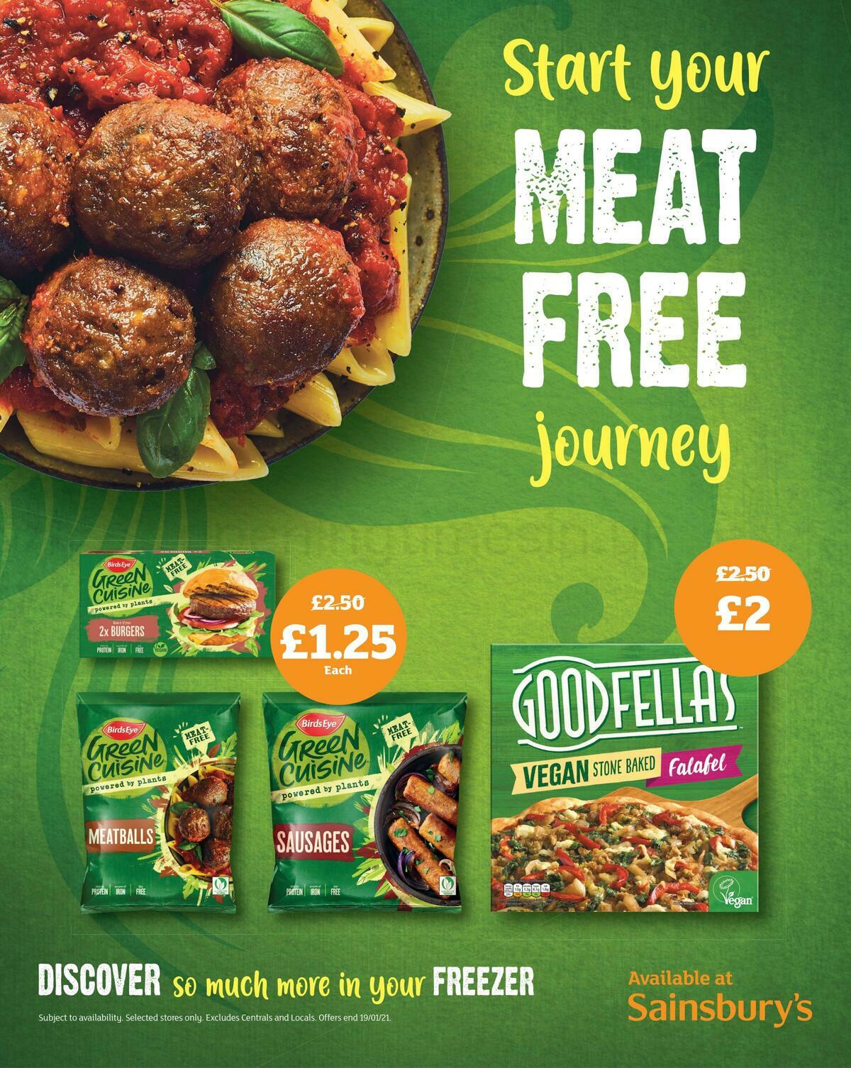 Sainsbury's Magazine January Offers from 6 January