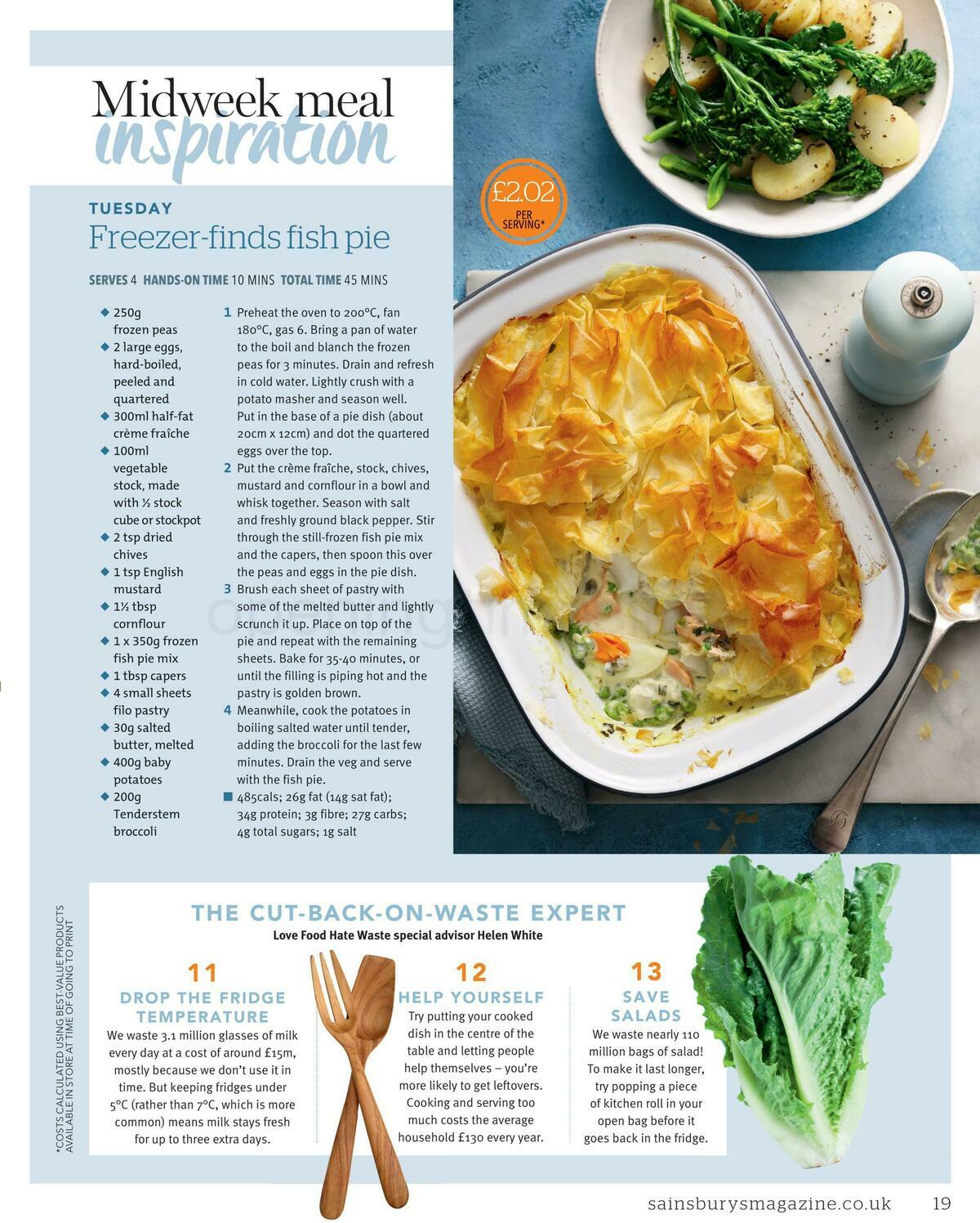 Sainsbury's Magazine January Offers from 6 January