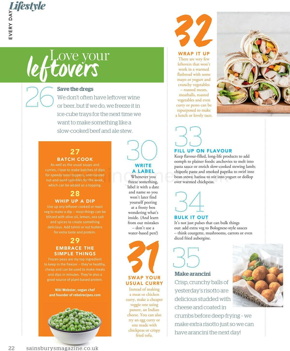 Sainsbury's Magazine January Offers from 6 January