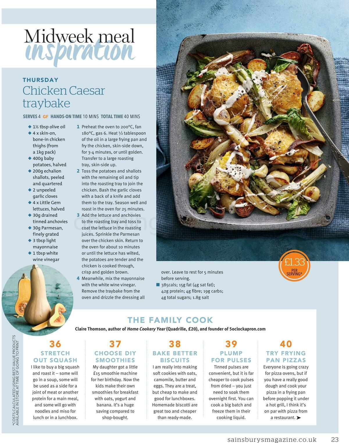 Sainsbury's Magazine January Offers from 6 January