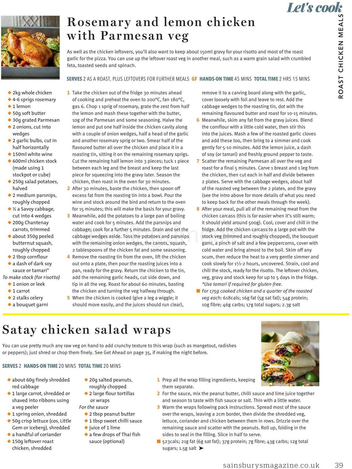 Sainsbury's Magazine January Offers from 6 January