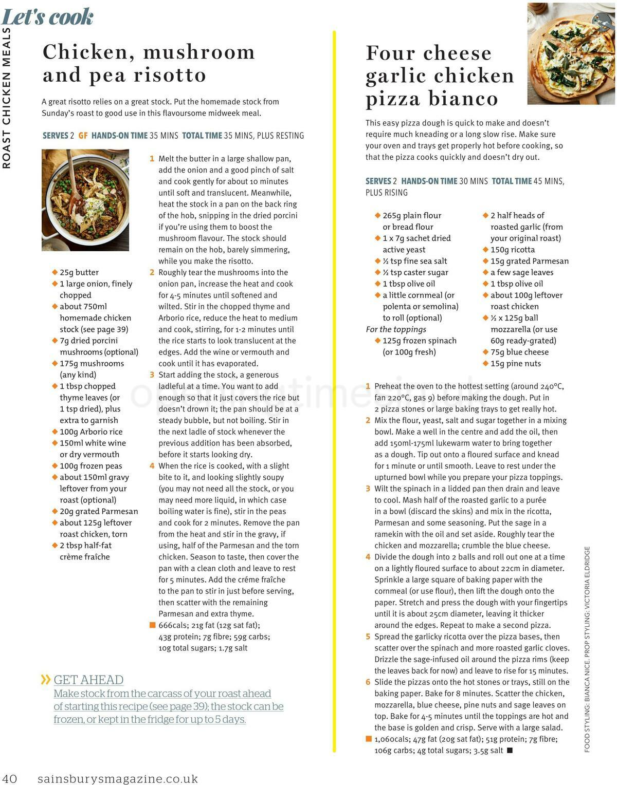 Sainsbury's Magazine January Offers from 6 January