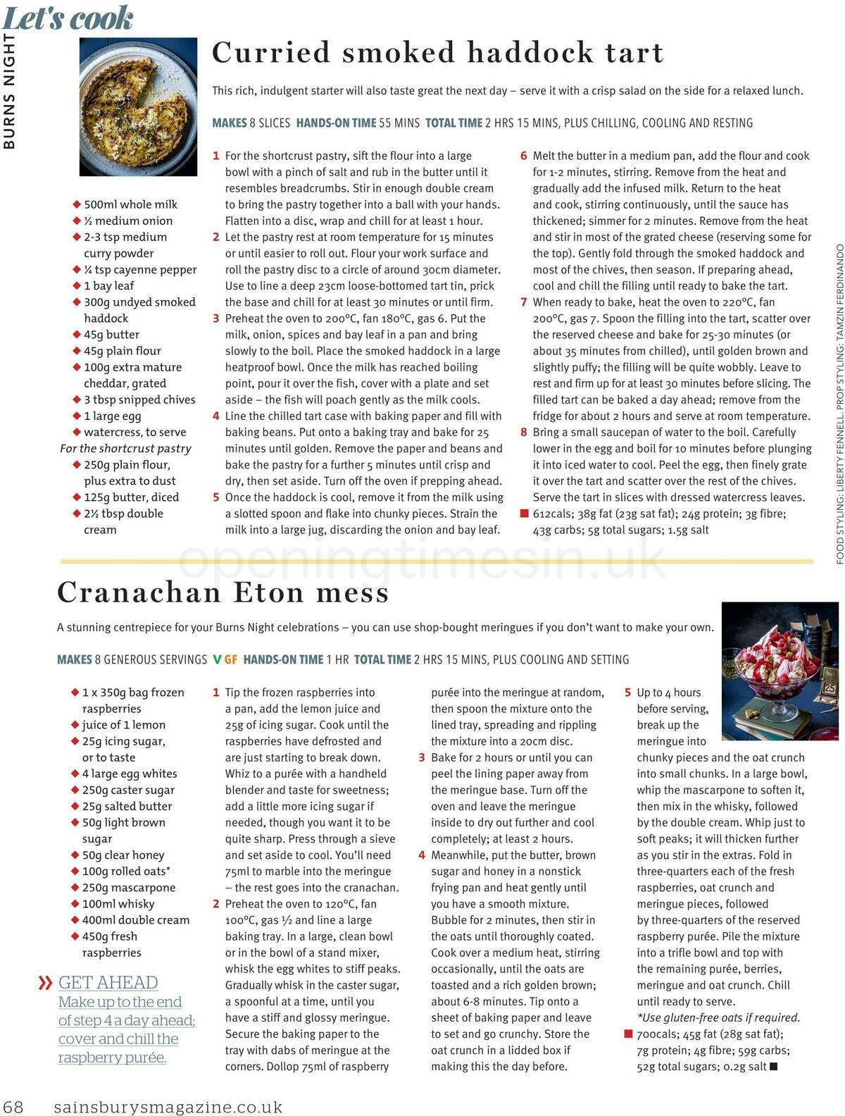 Sainsbury's Magazine January Offers from 6 January