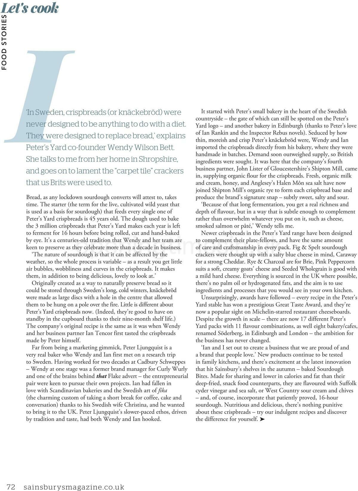 Sainsbury's Magazine January Offers from 6 January