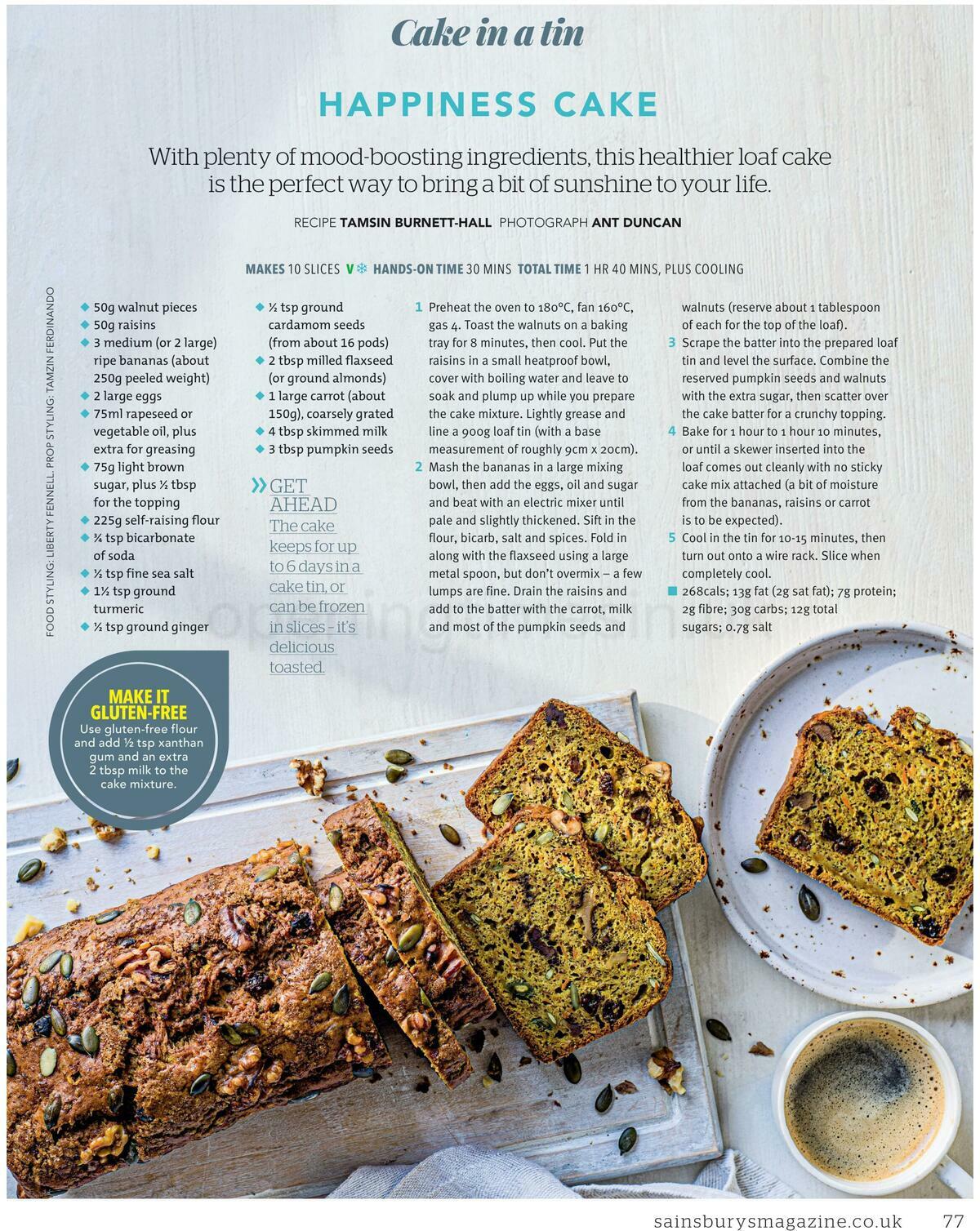 Sainsbury's Magazine January Offers from 6 January