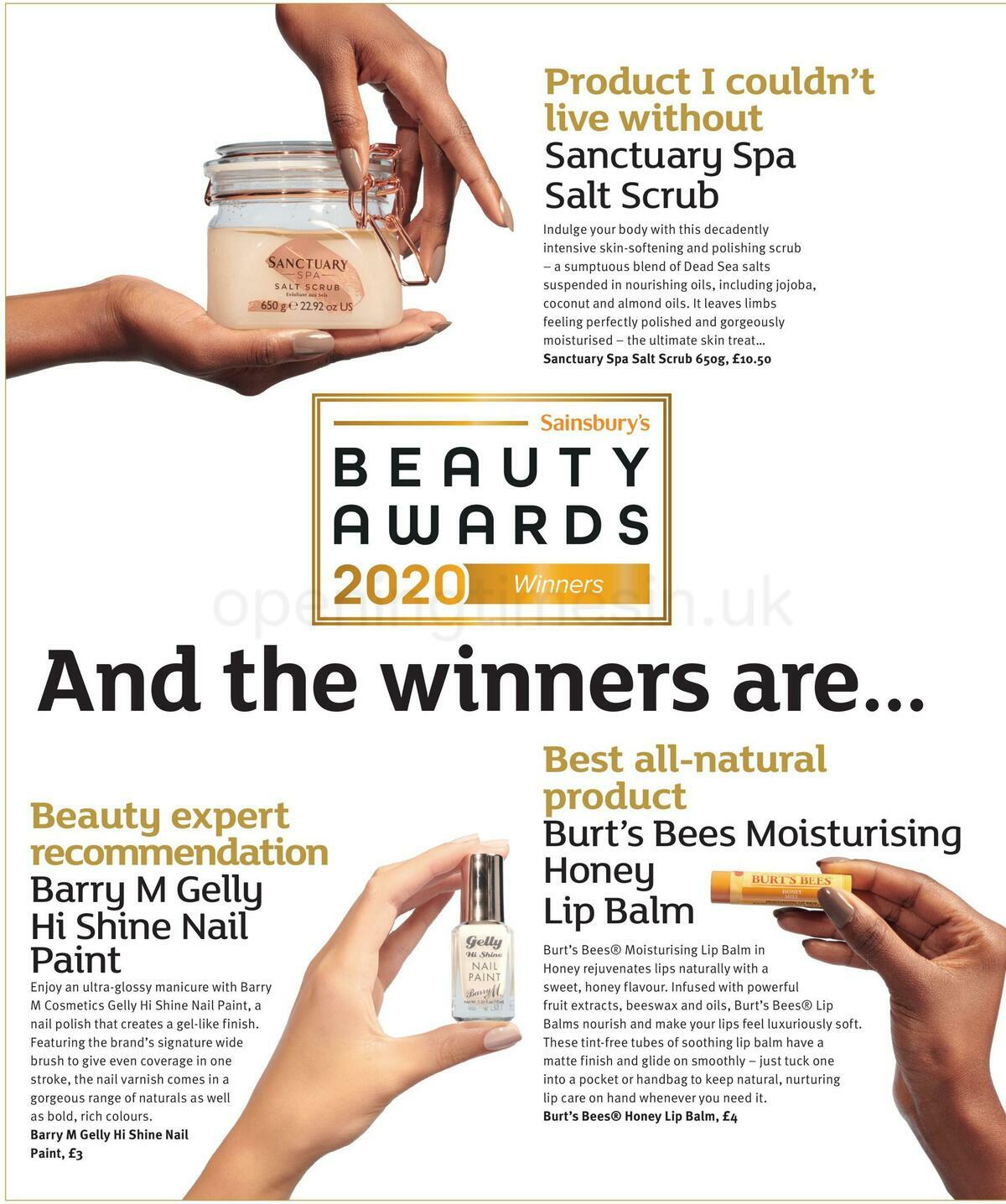 Sainsbury's Magazine January Offers from 6 January