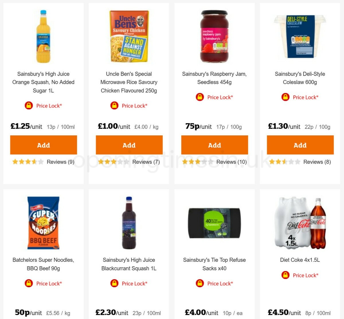 Sainsbury's Offers from 15 January