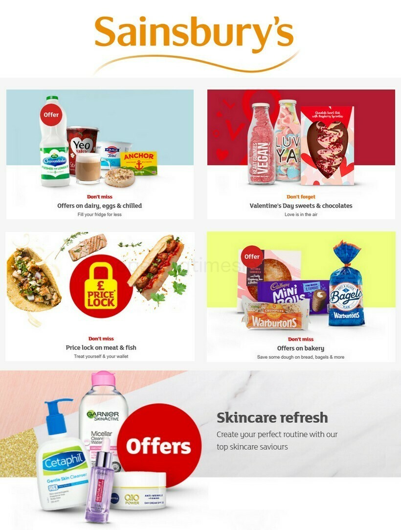 Sainsbury's Offers from 29 January
