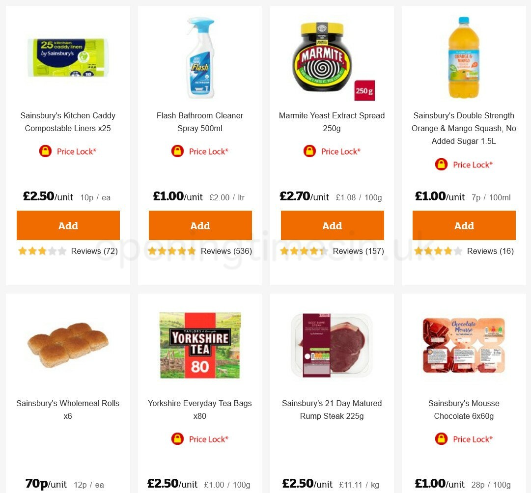 Sainsbury's Offers from 5 February