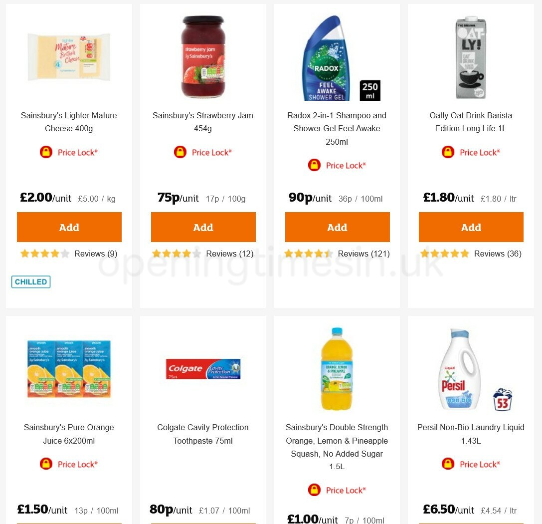 Sainsbury's Offers from 5 February