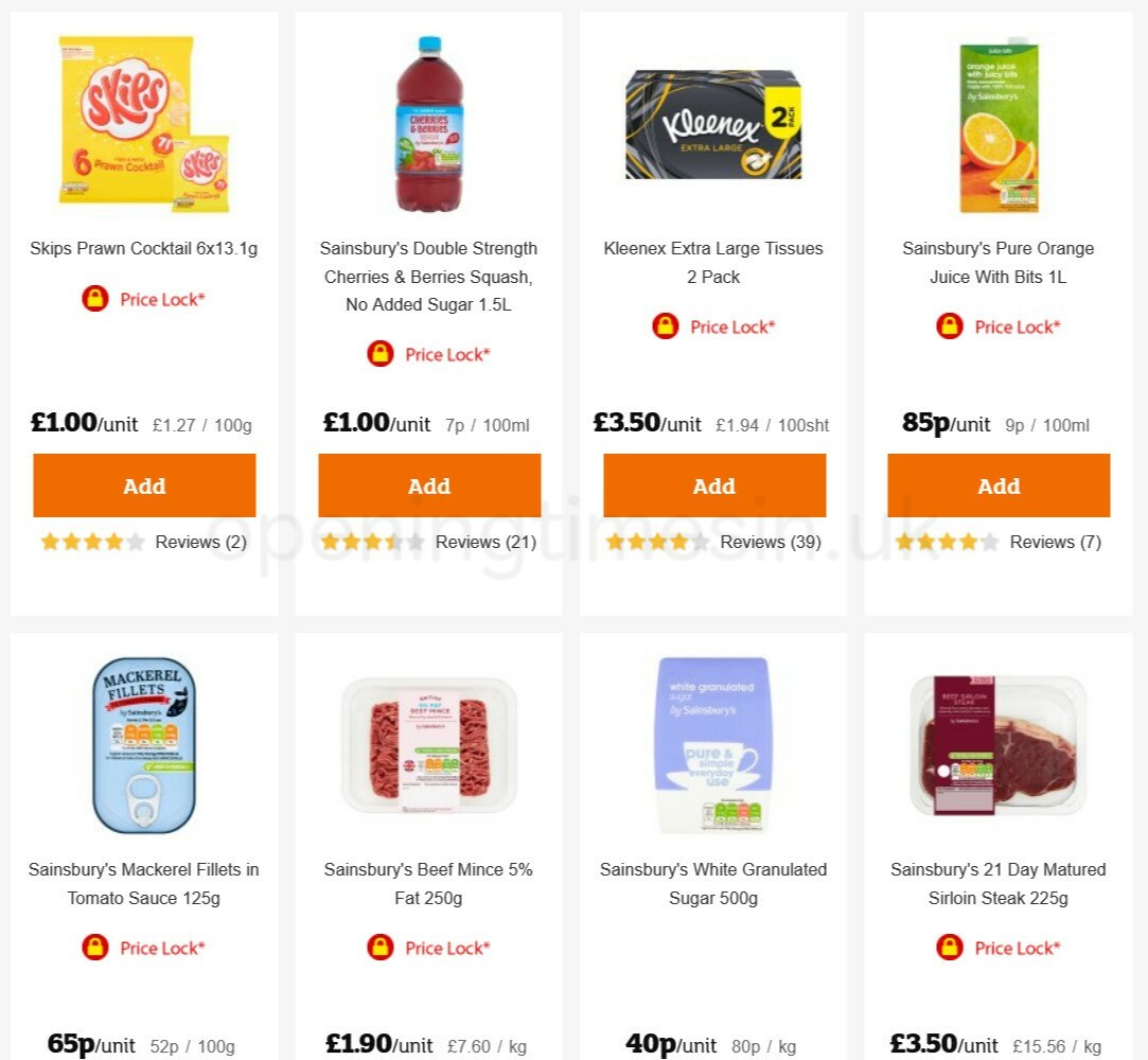 Sainsbury's Offers from 5 February