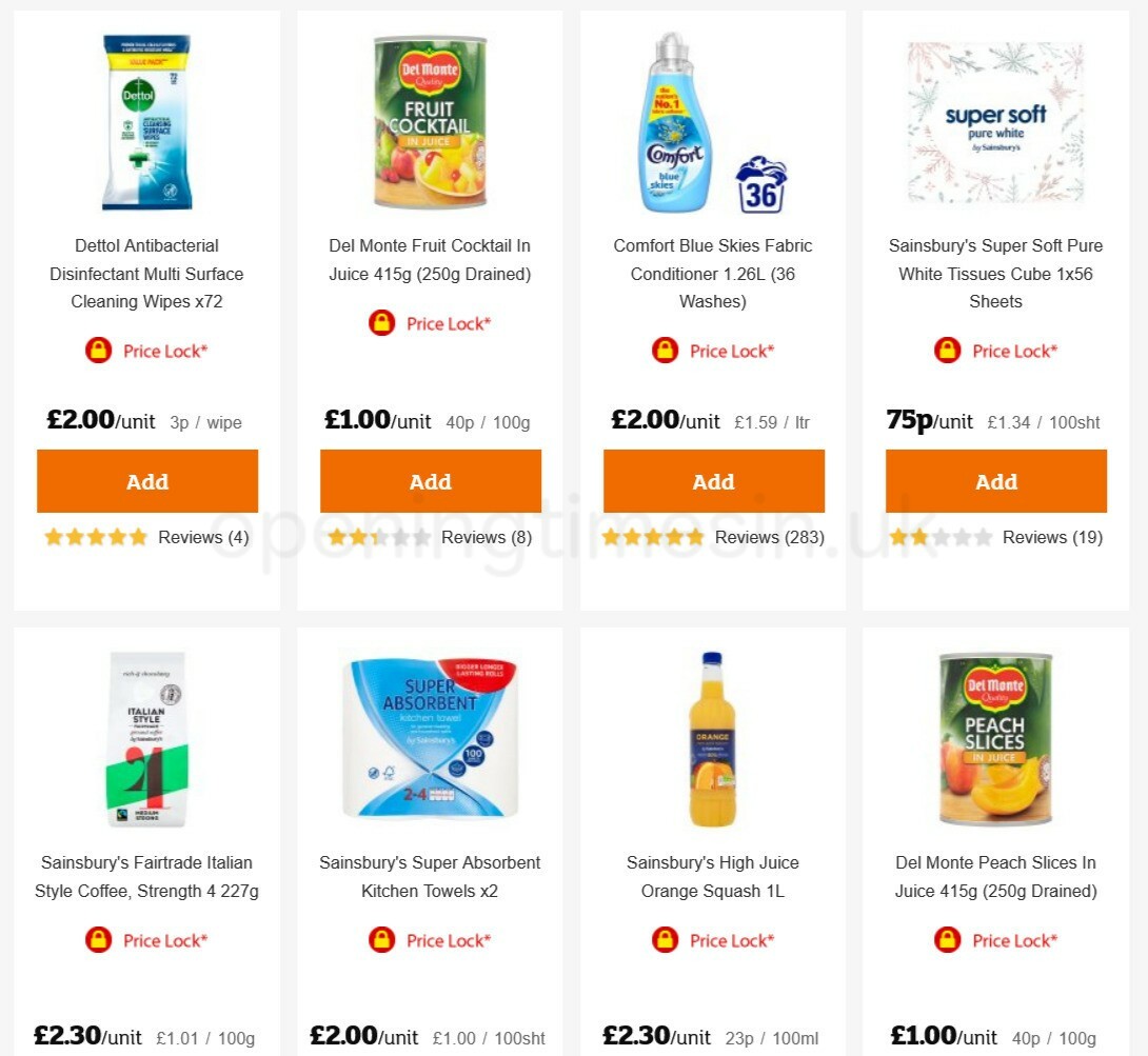 Sainsbury's Offers from 5 February