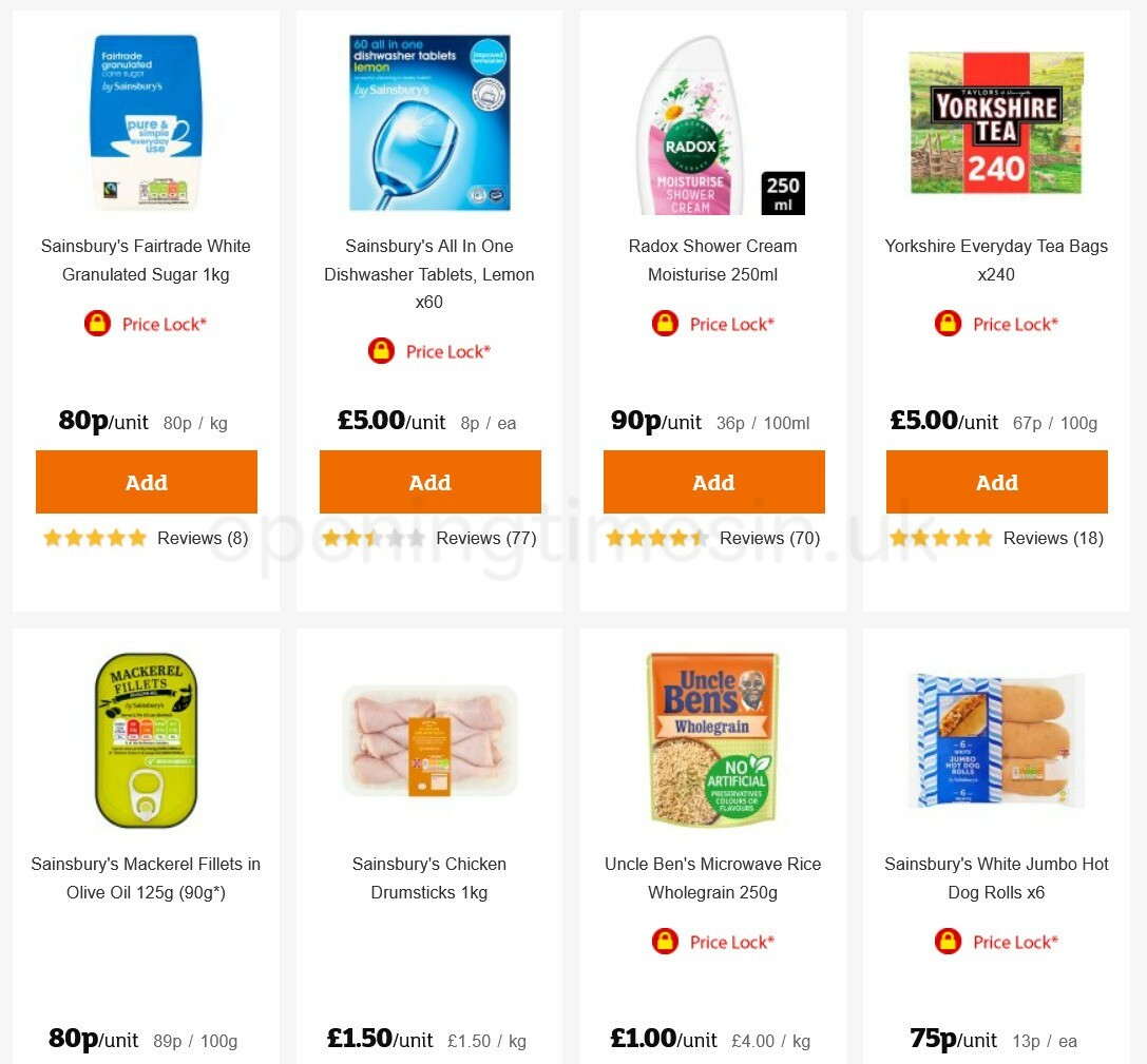 Sainsbury's Offers from 5 February