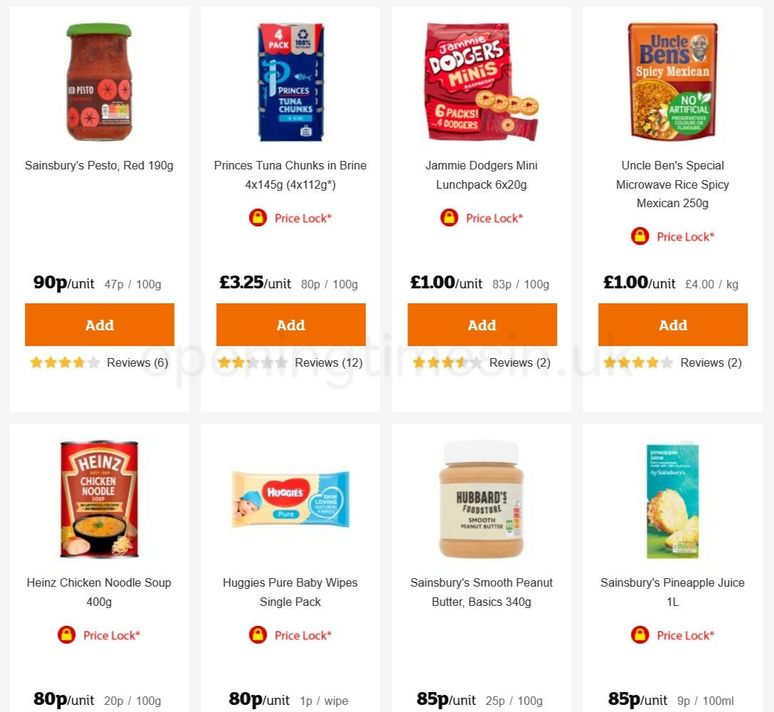 Sainsbury's Offers from 5 February