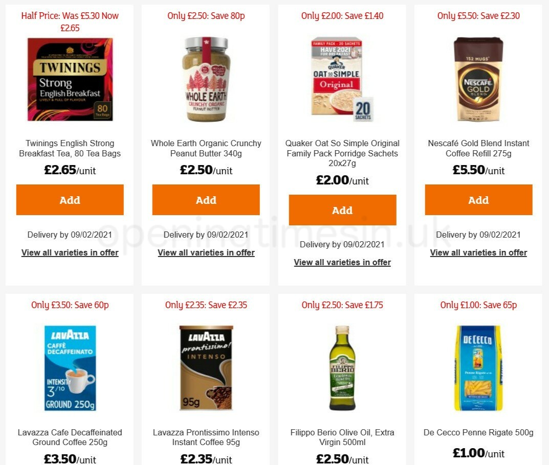 Sainsbury's Offers from 5 February