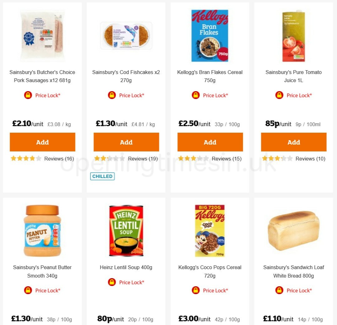Sainsbury's Offers from 5 February