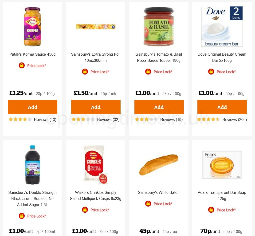 Sainsbury's Offers from 5 February