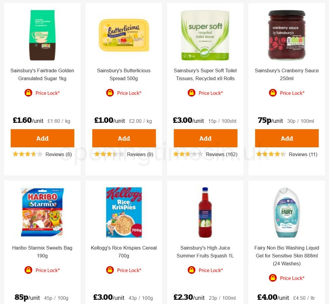 Sainsbury's Offers from 5 February