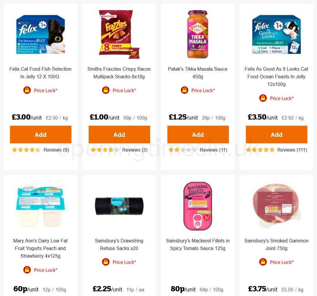 Sainsbury's Offers from 5 February