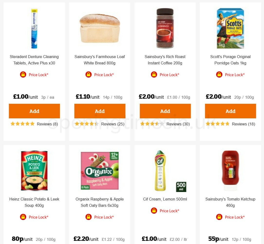 Sainsbury's Offers from 5 February