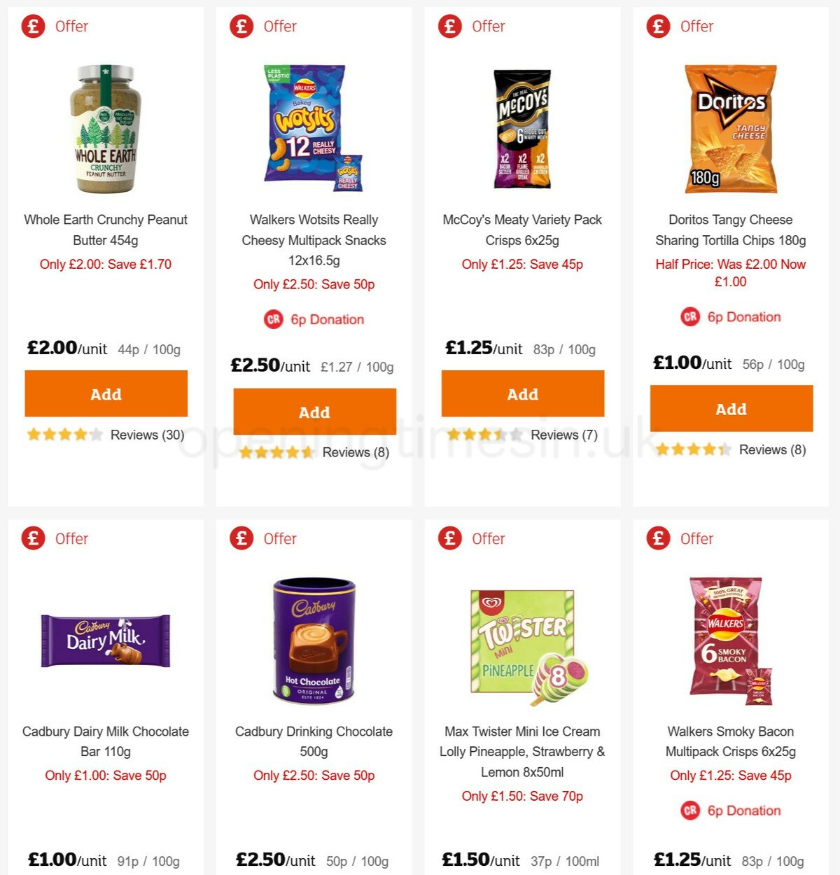 Sainsbury's Offers from 19 February