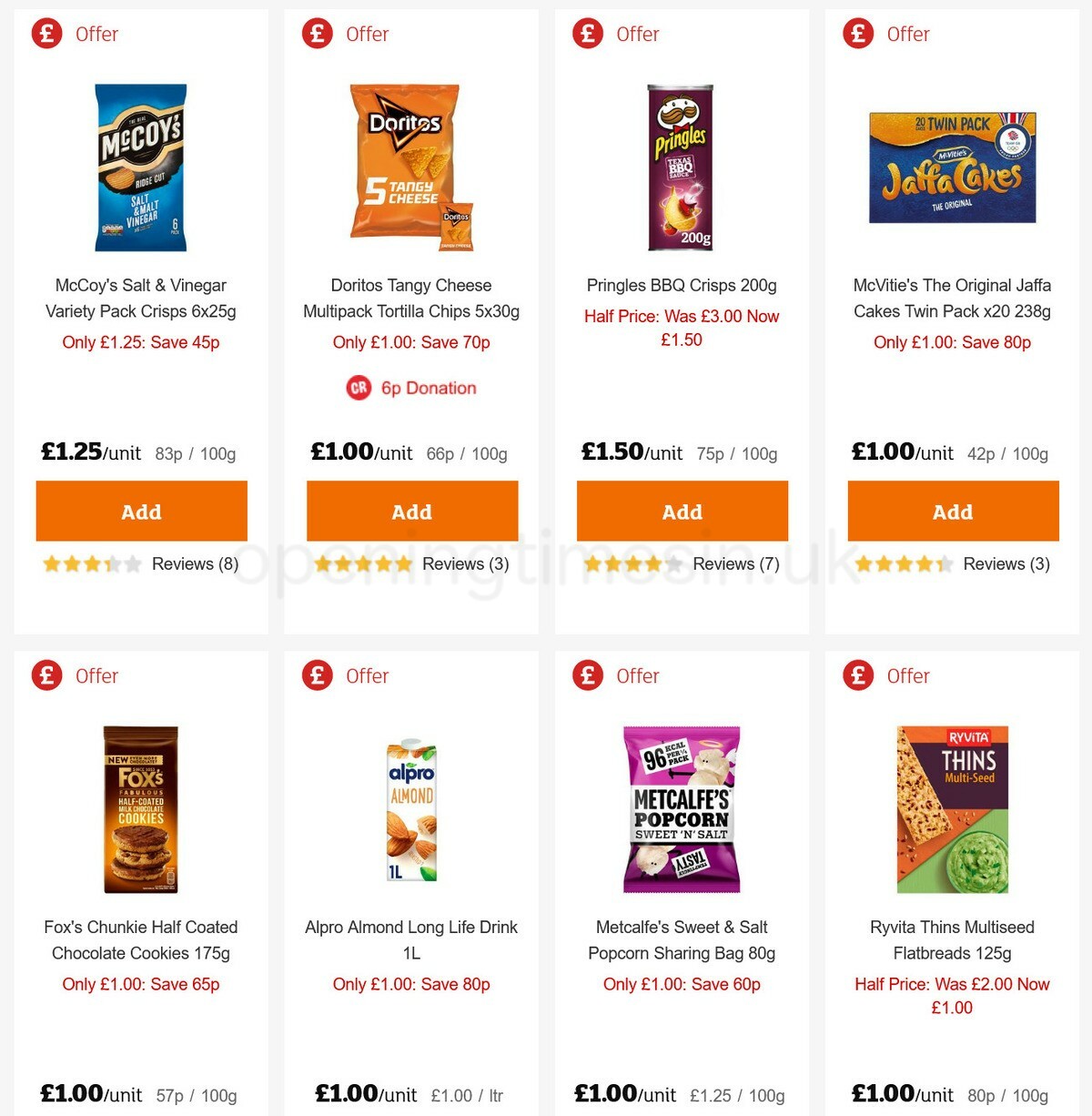 Sainsbury's Offers from 19 February