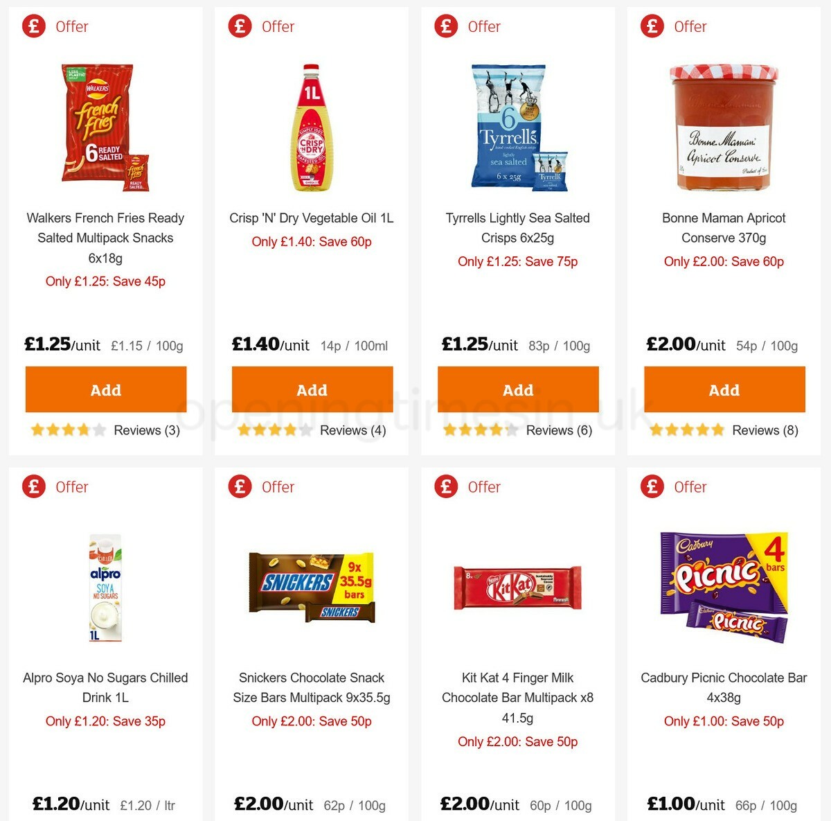Sainsbury's Offers from 19 February