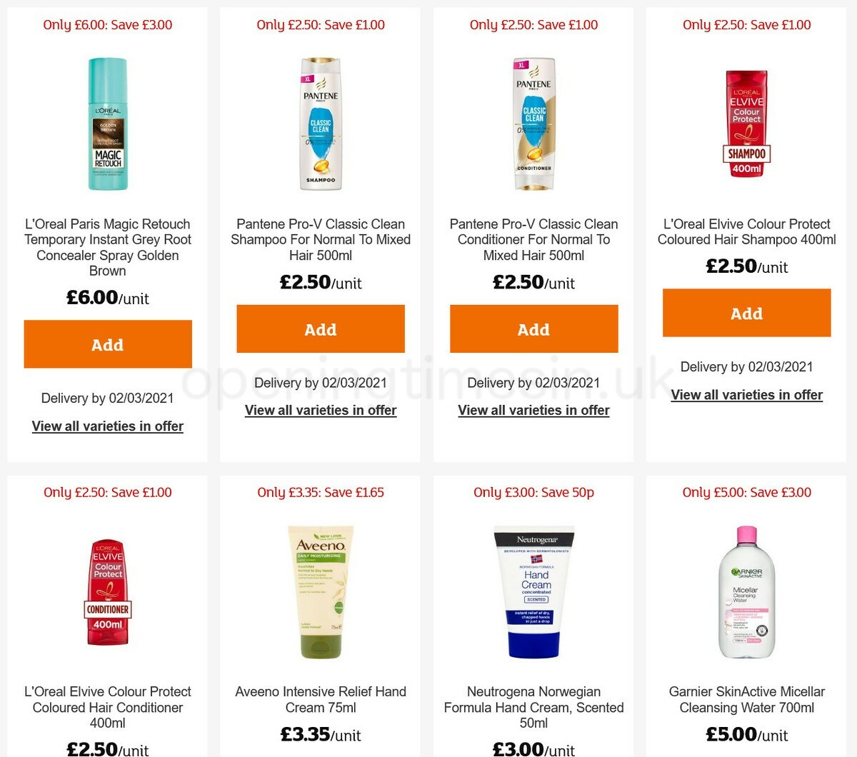 Sainsbury's Offers from 19 February