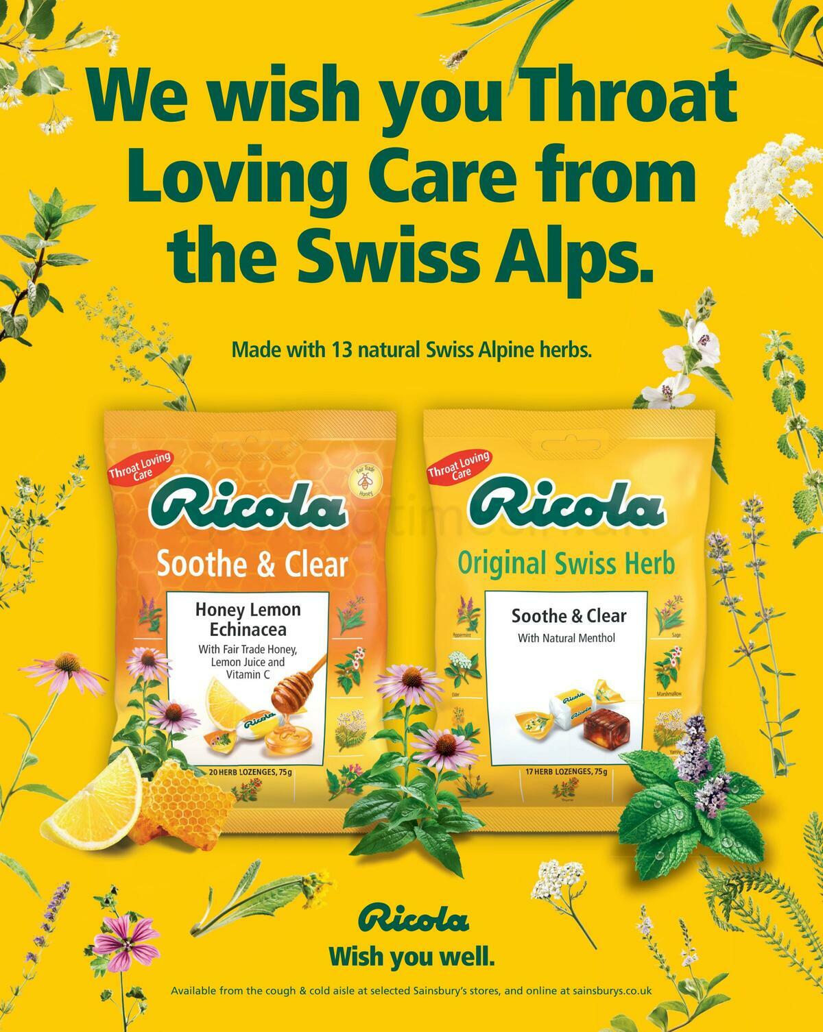 Sainsbury's Magazine March Offers from 1 March