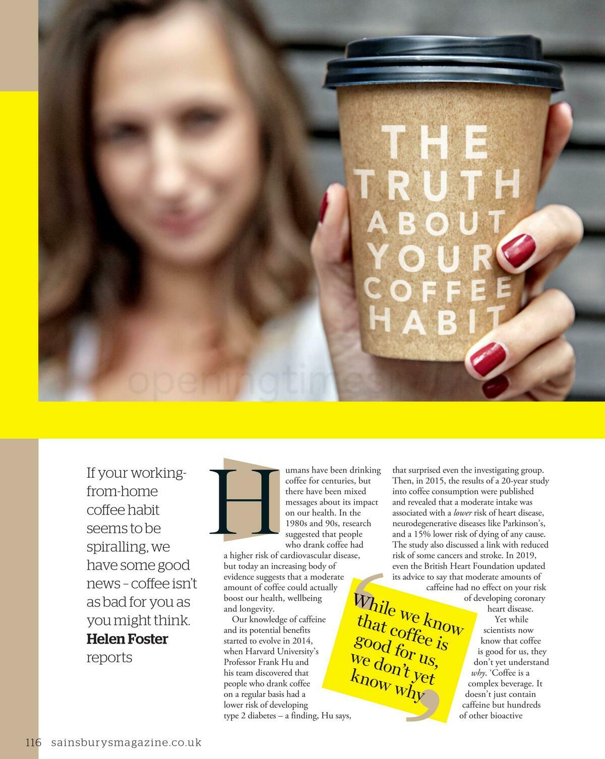 Sainsbury's Magazine March Offers from 1 March