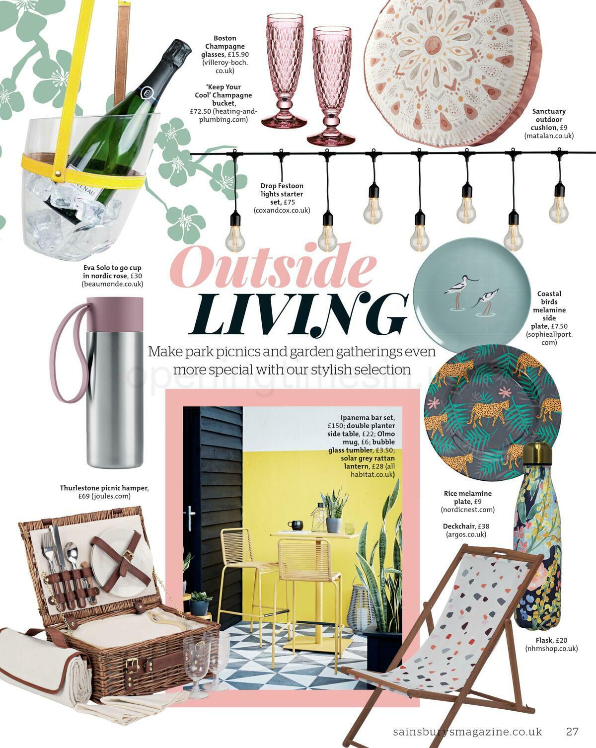 Sainsbury's Magazine March Offers from 1 March