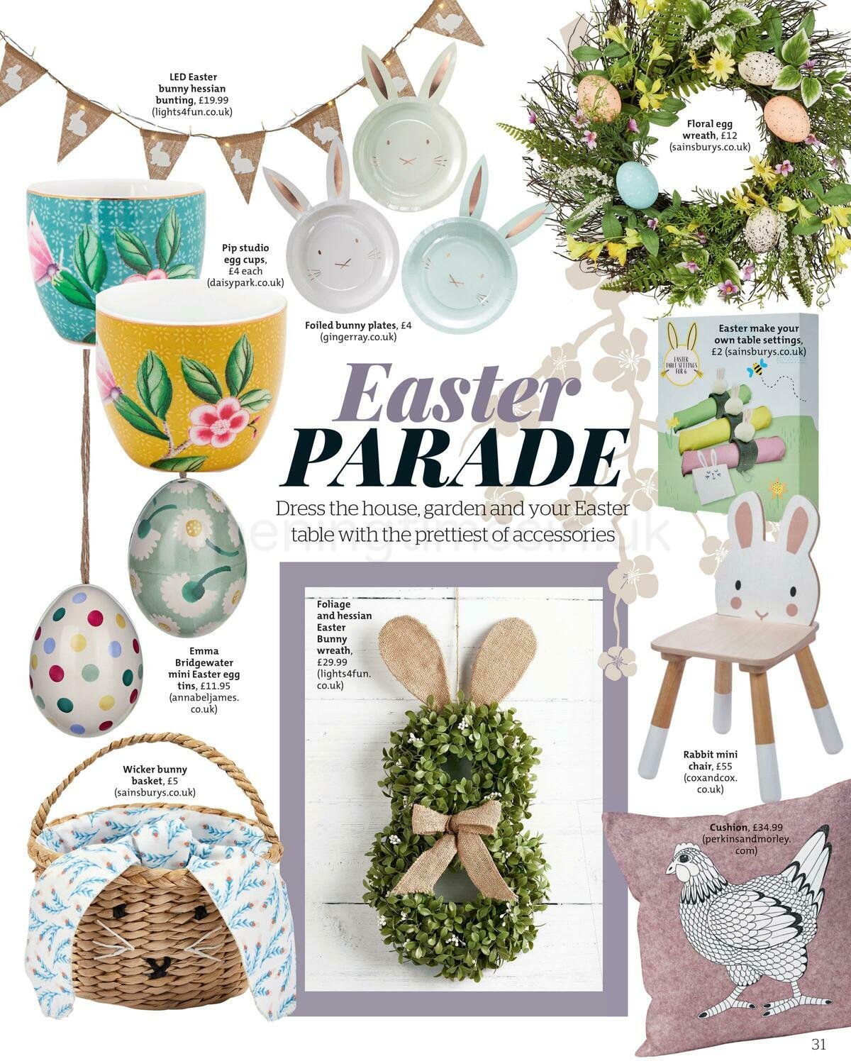 Sainsbury's Magazine March Offers from 1 March