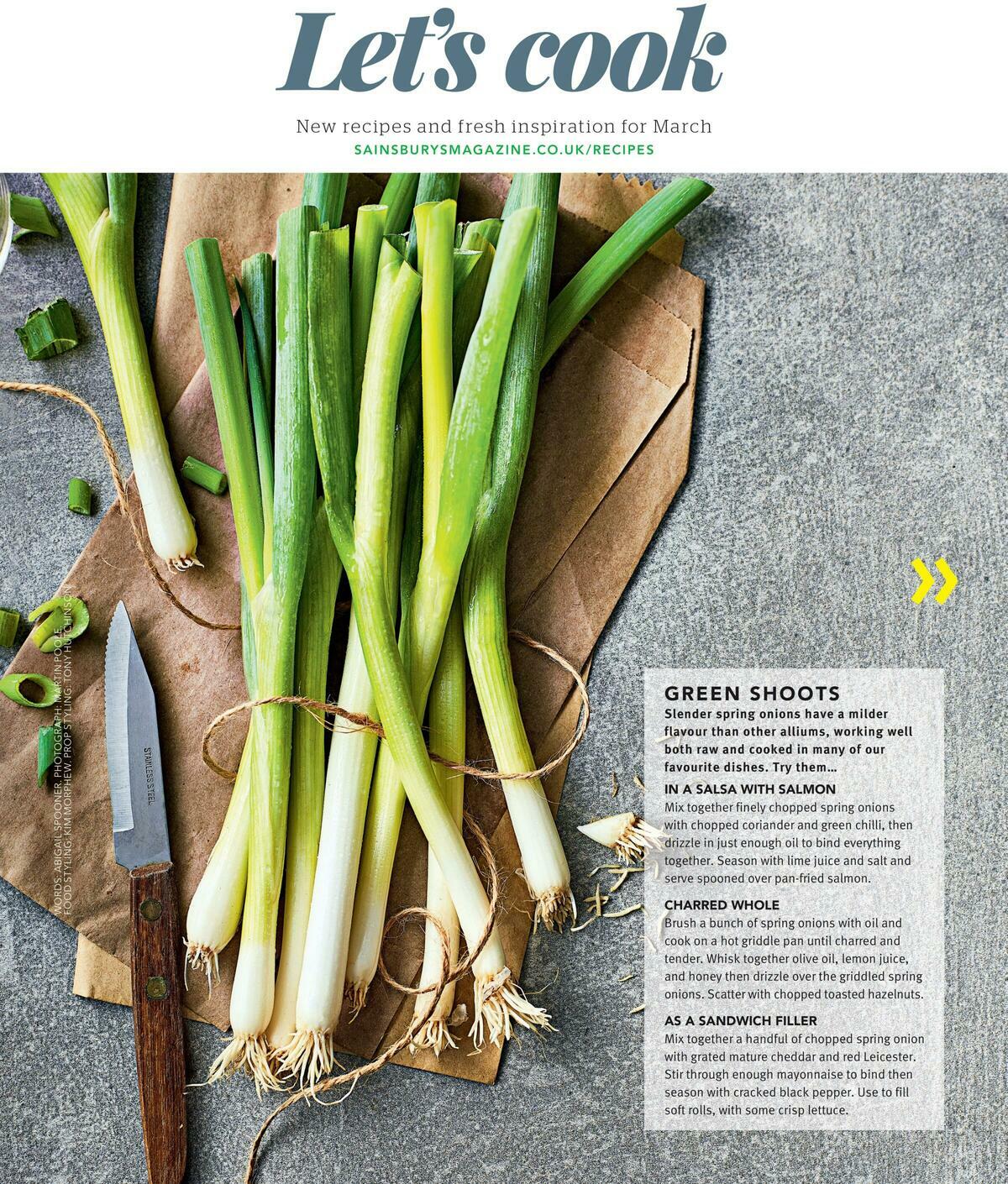 Sainsbury's Magazine March Offers from 1 March