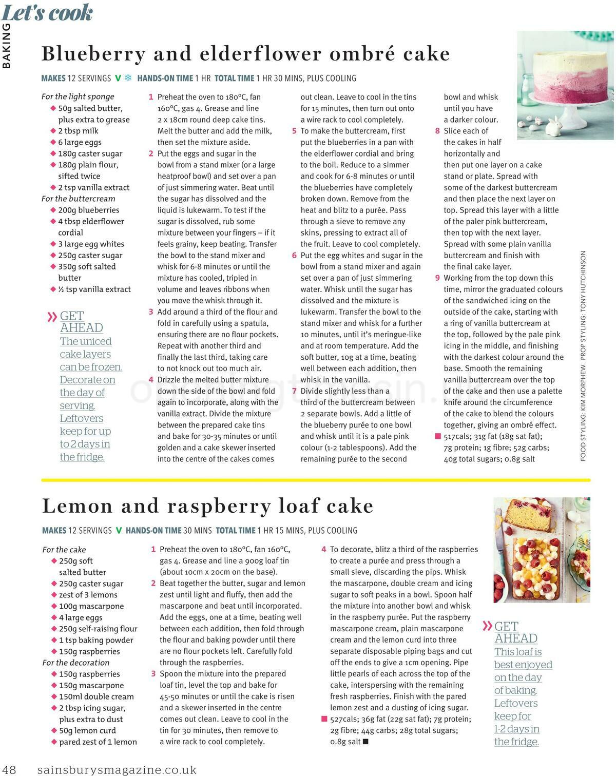 Sainsbury's Magazine March Offers from 1 March