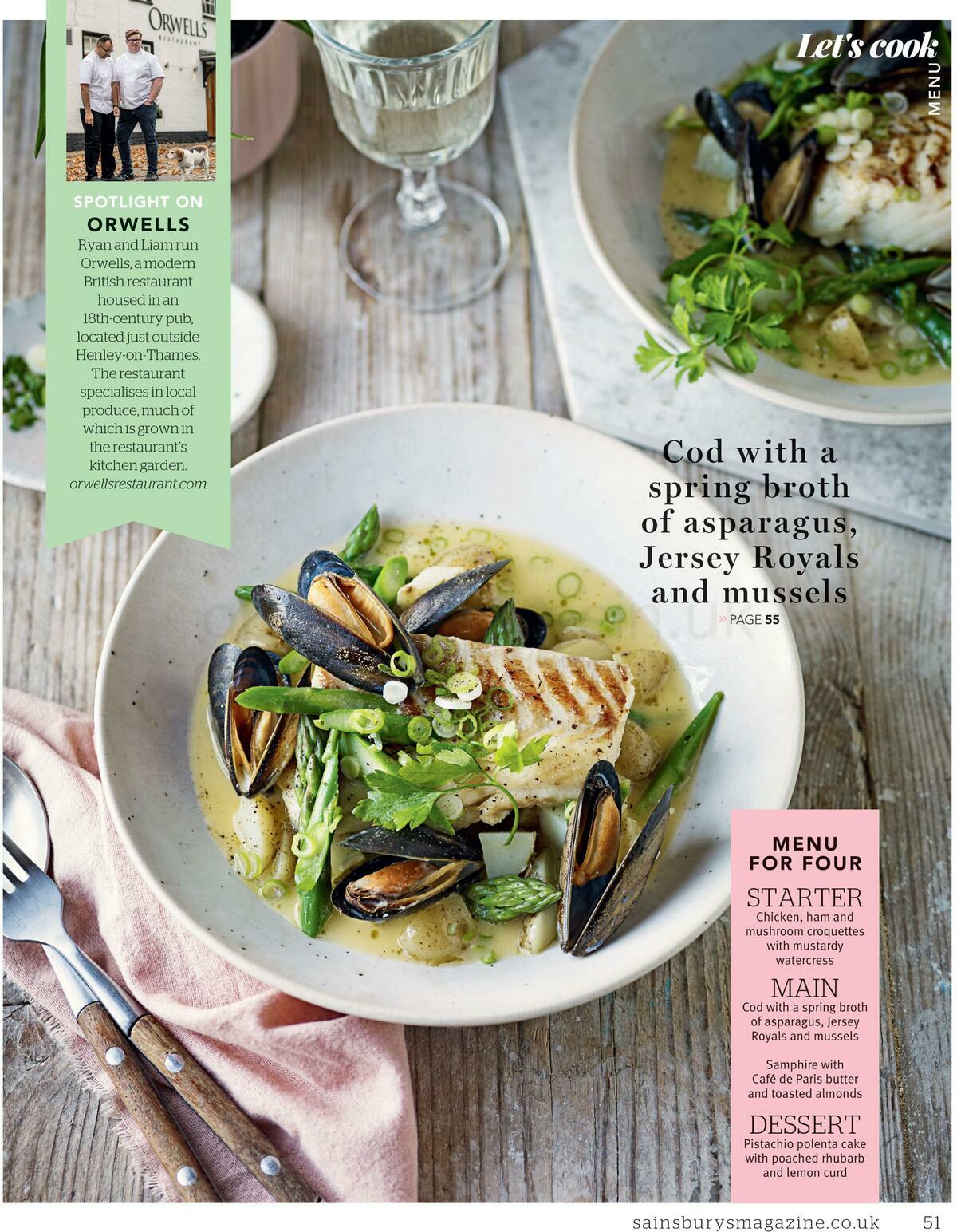 Sainsbury's Magazine March Offers from 1 March