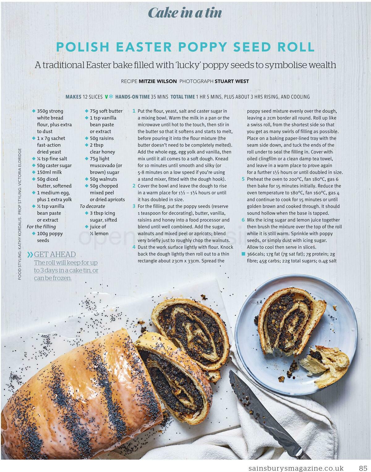Sainsbury's Magazine March Offers from 1 March