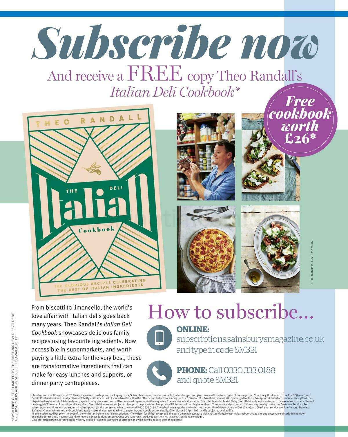 Sainsbury's Magazine March Offers from 1 March