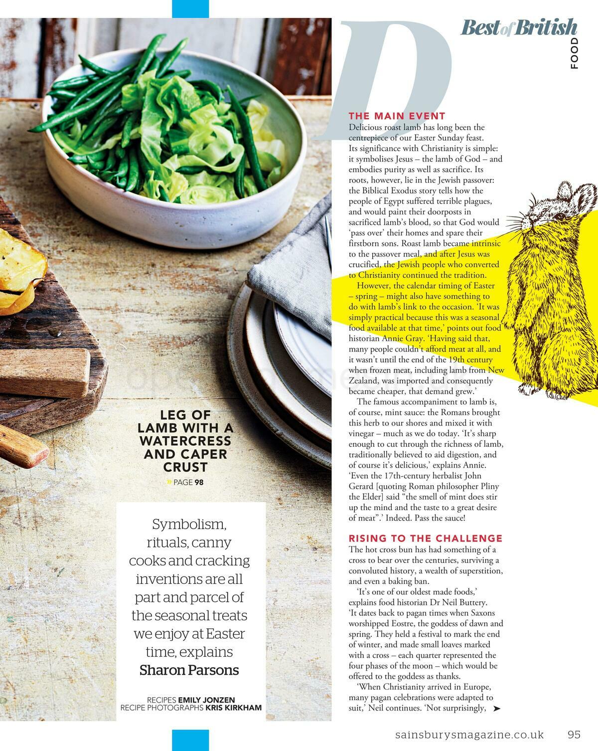 Sainsbury's Magazine March Offers from 1 March