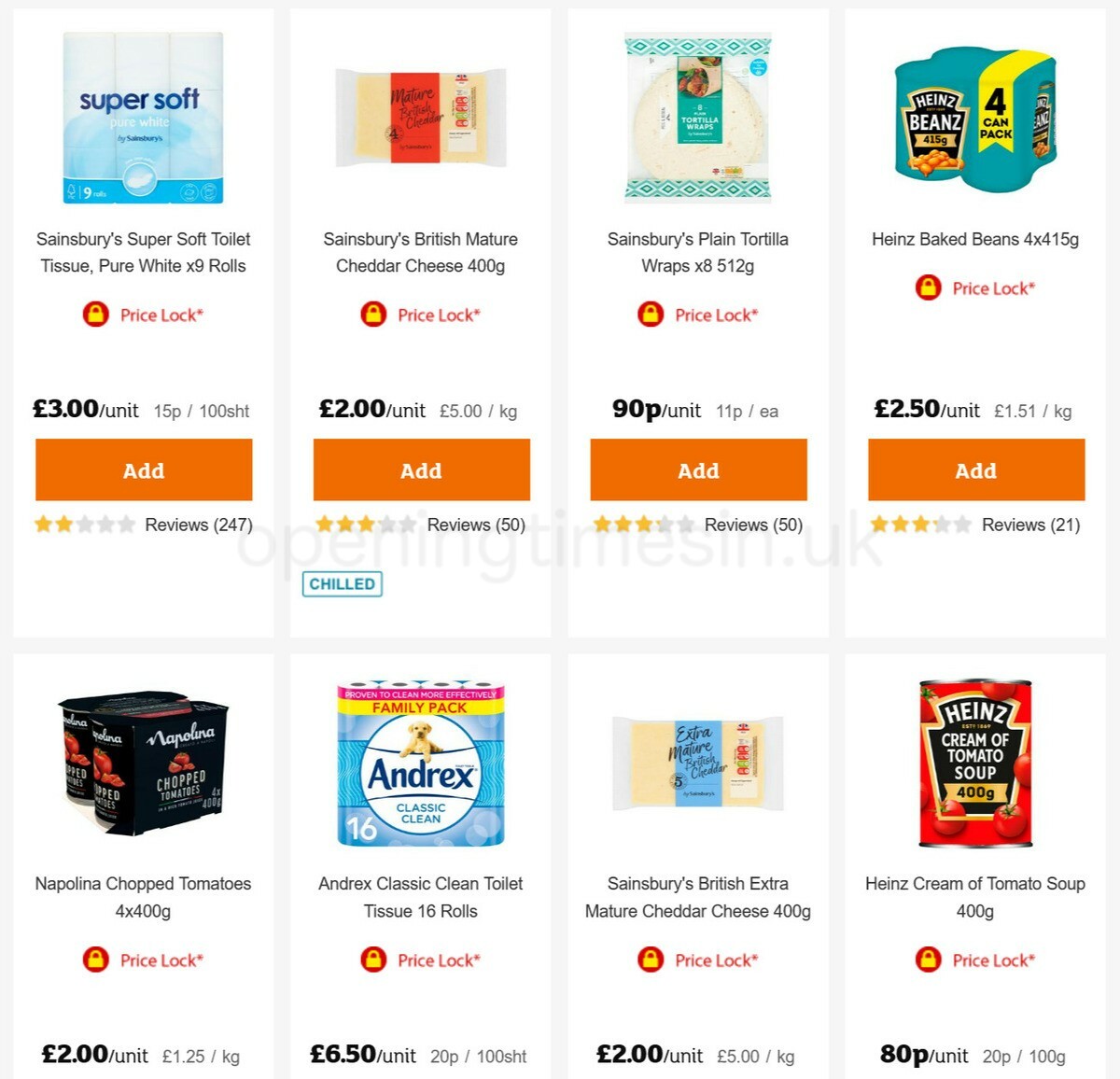 Sainsbury's Offers from 19 March
