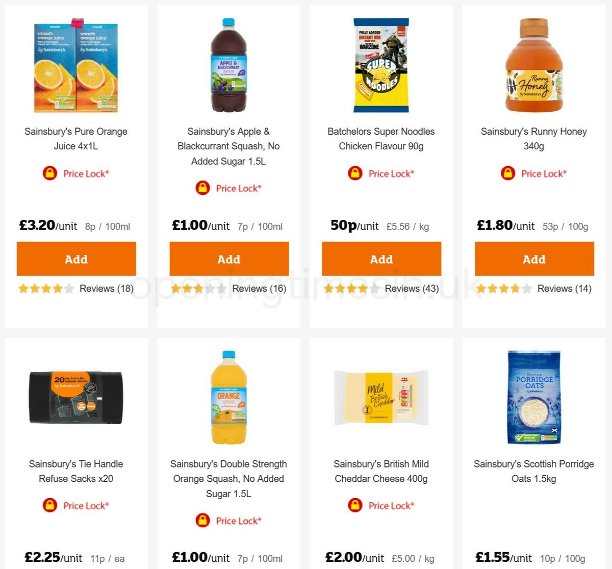 Sainsbury's Offers from 19 March