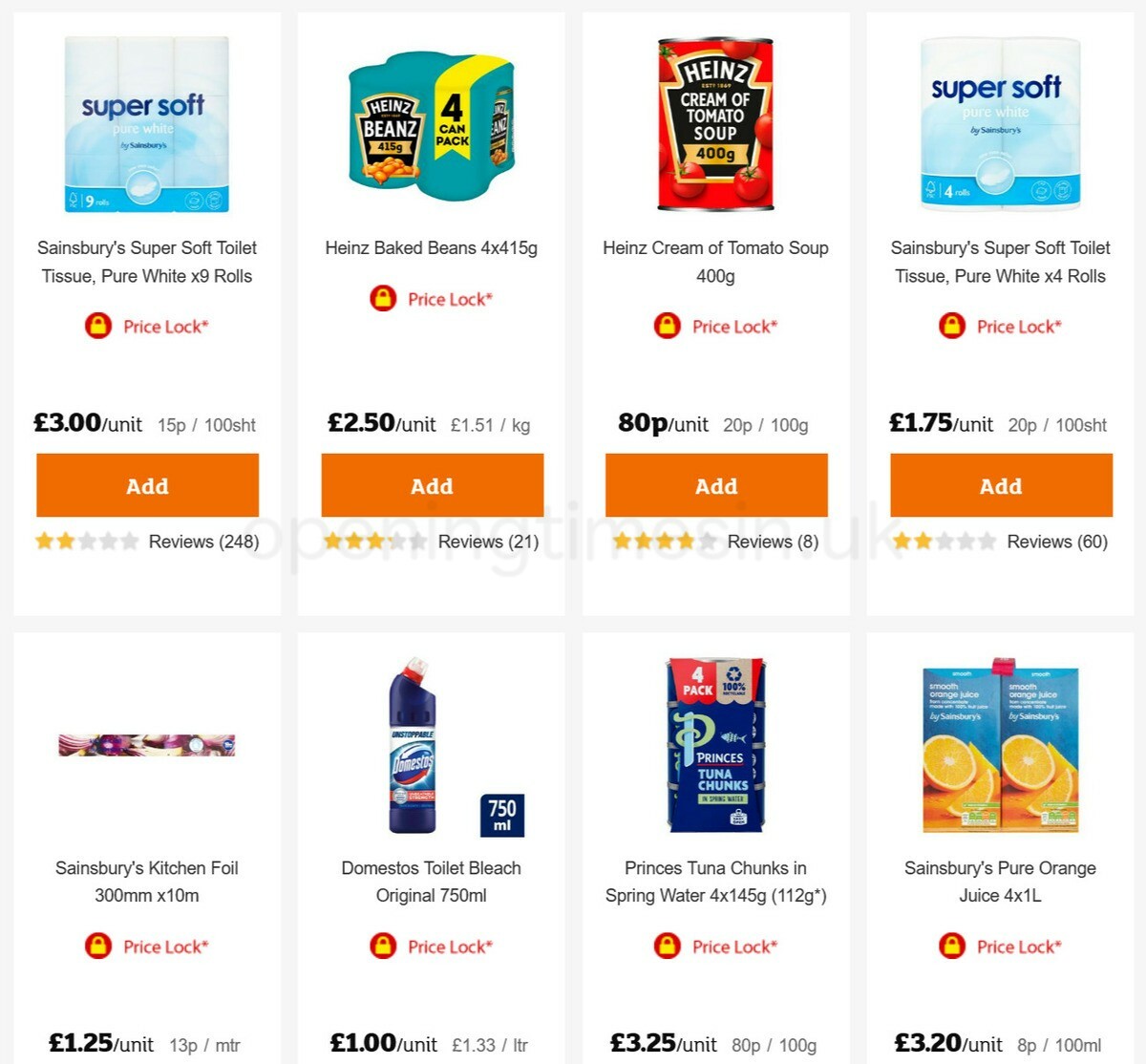 Sainsbury's Offers from 25 March