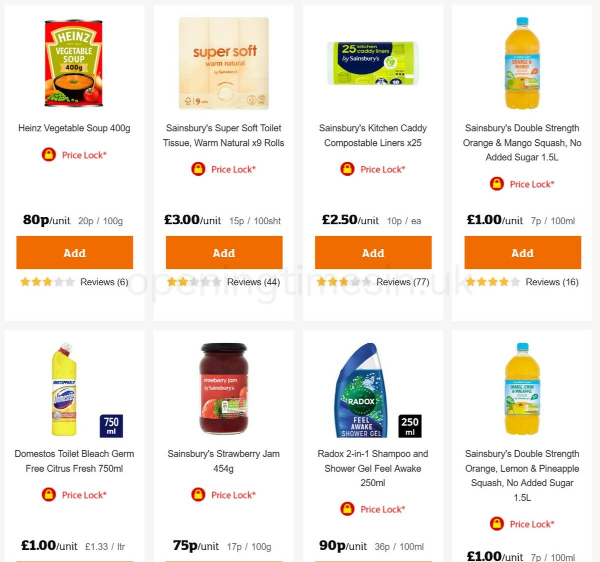 Sainsbury's Offers from 25 March