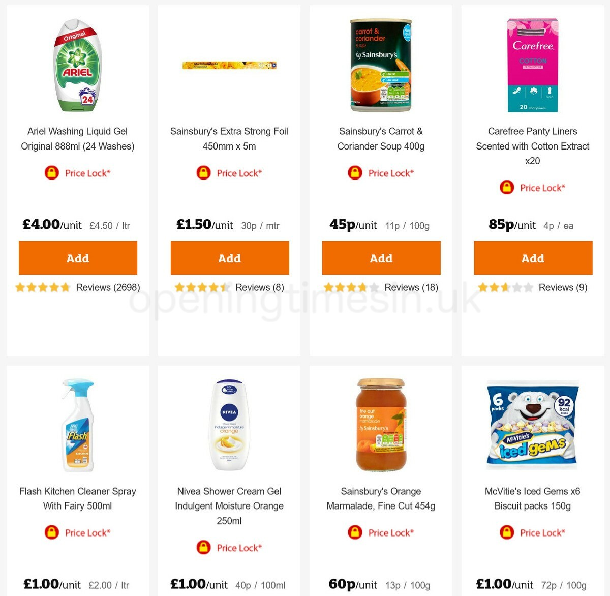Sainsbury's Offers from 25 March