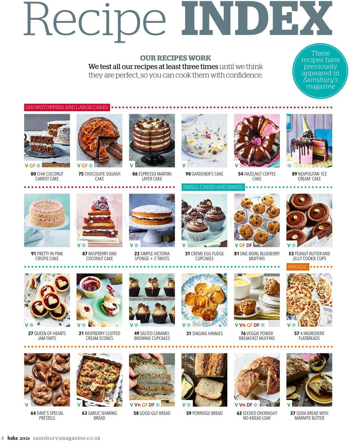 Sainsbury's Let's Bake Magazine Offers from 18 March