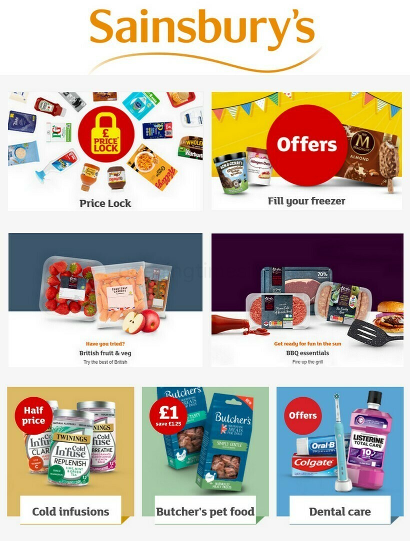 Sainsbury's Offers from 15 April