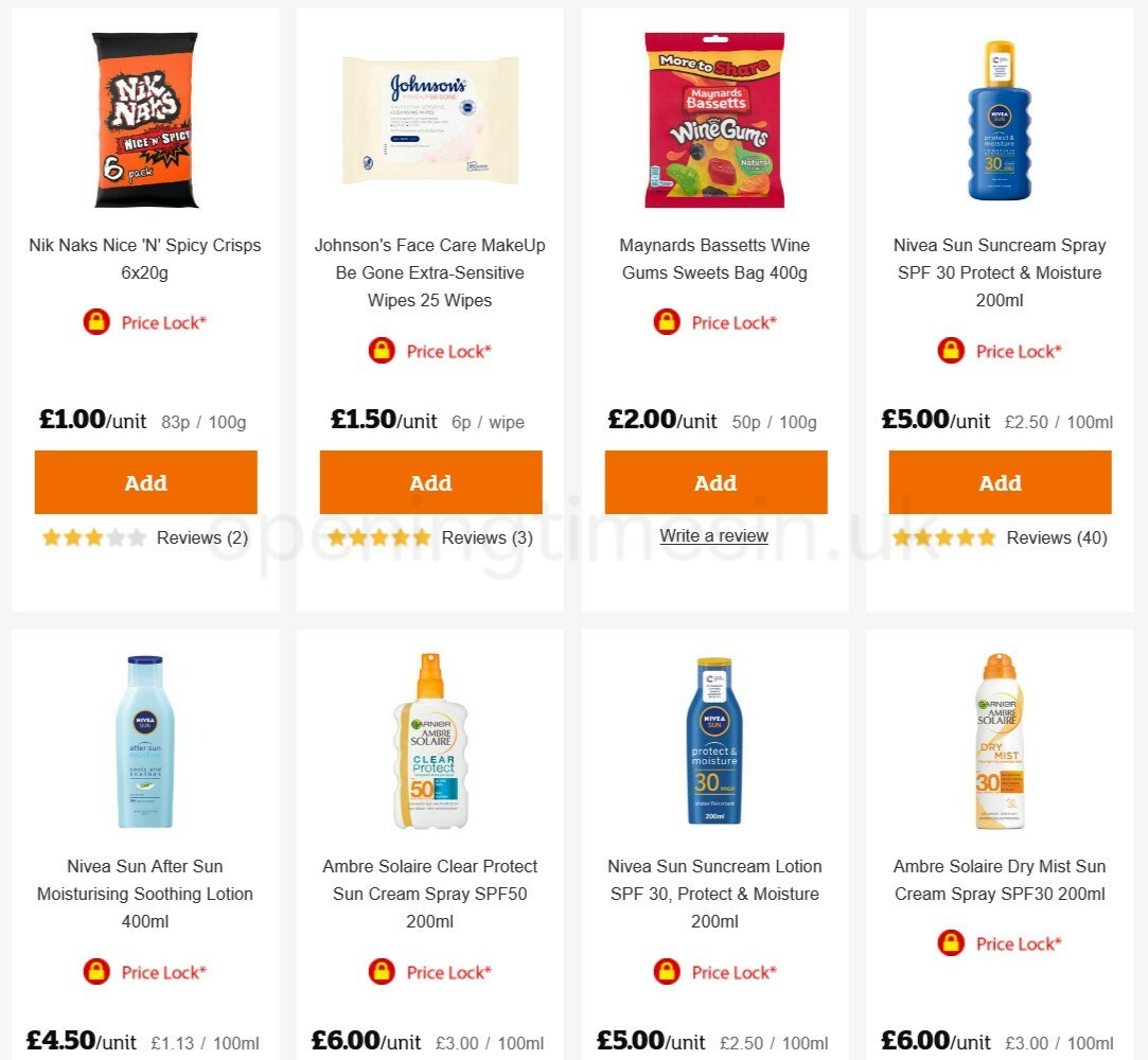 Sainsbury's Offers from 15 April