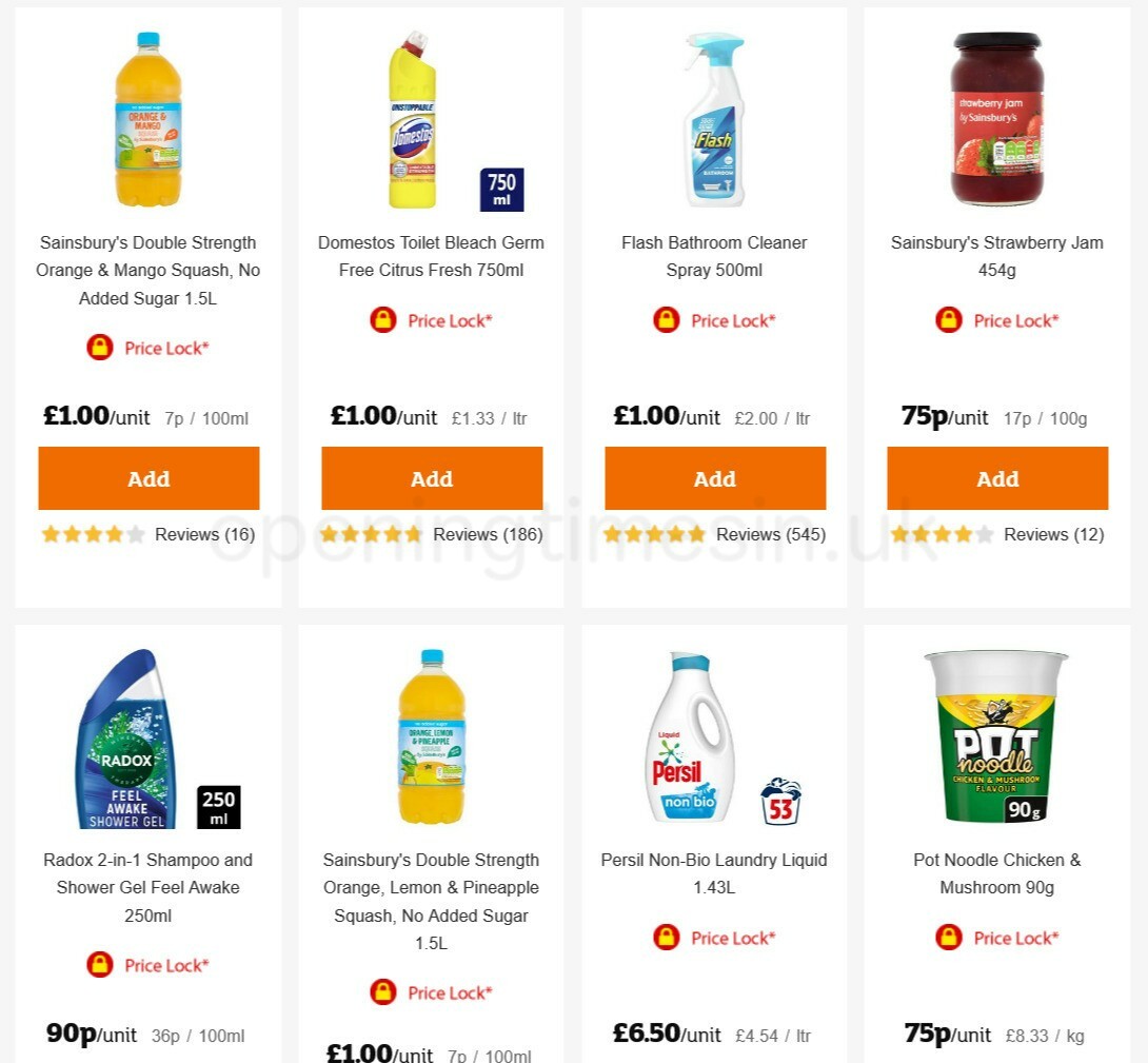 Sainsbury's Offers from 15 April