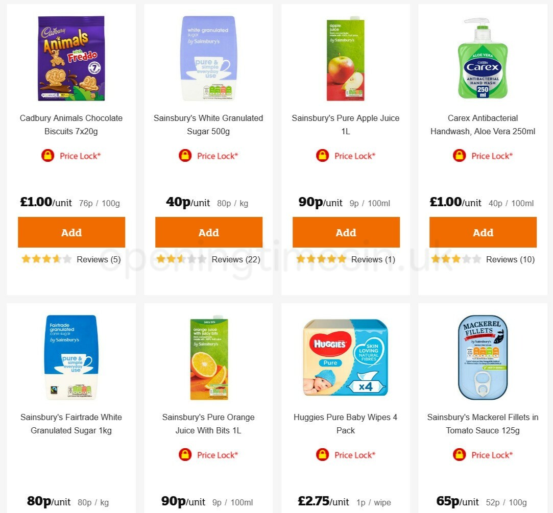 Sainsbury's Offers from 15 April